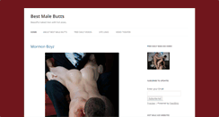 Desktop Screenshot of bestmalebutts.com